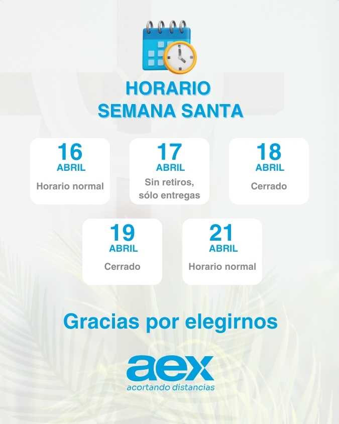 AEX - Semana Santa