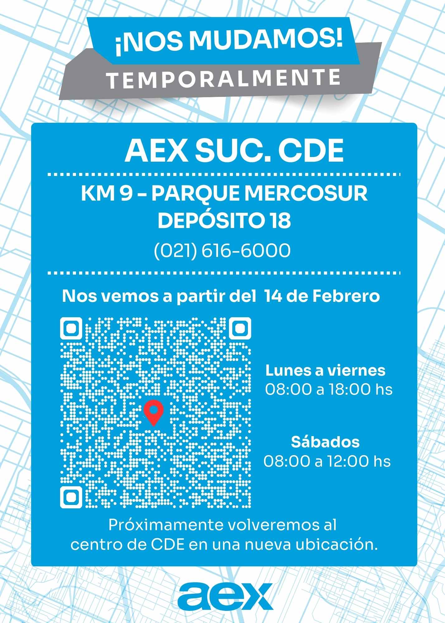 AEX - Mudanza Sucursal